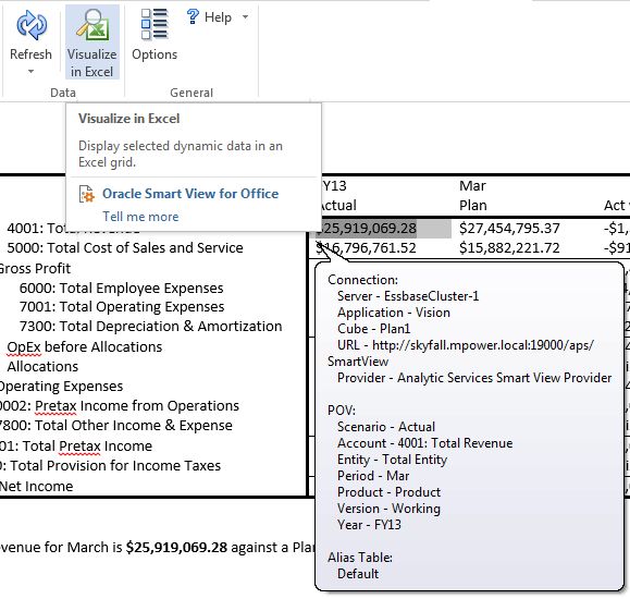 Smartview Magic And An Inglorious Hack Well Kinda See Notes At The Bottom Essbase Down Under